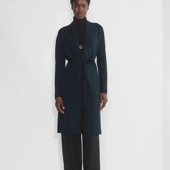 Babaton Sweaters Aritzia Babaton Ty Cardigan Navy Blue Size